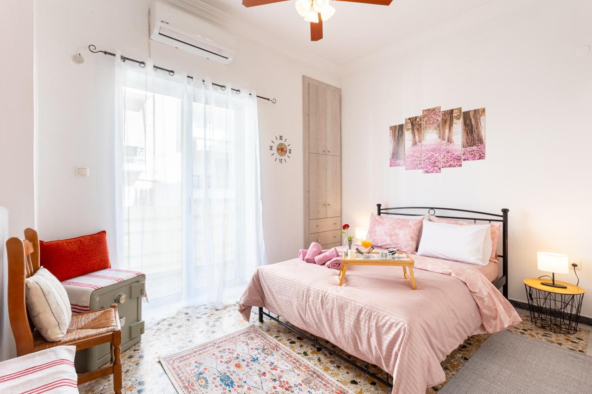 Pangsapuri 78 m² dengan 2 bilik tidur dan 2 bilik mandi peribadi di Kalamata Luaran gambar